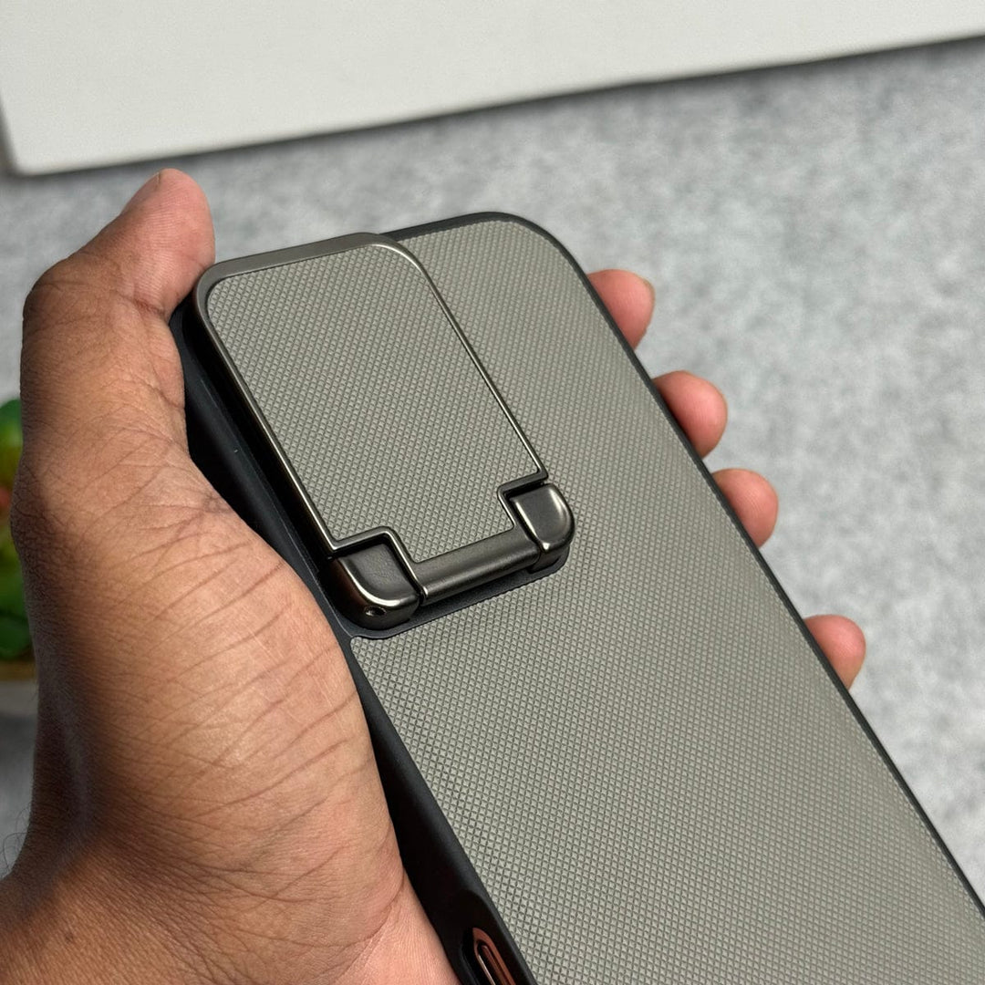 FRATO luxury Case iPhone Series Metal Camera Cap Stand Case Cover