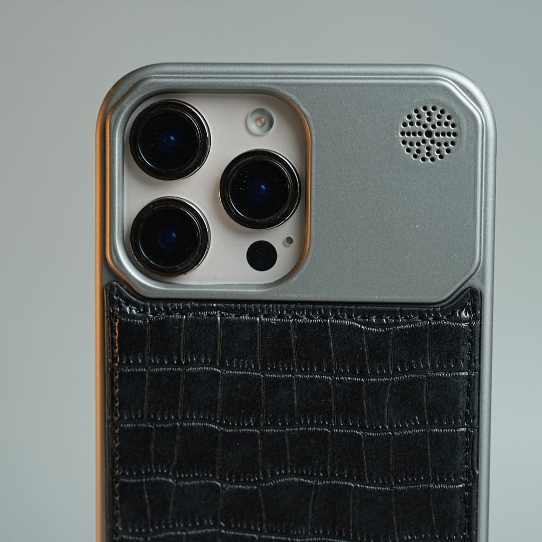 FRATO luxury Case iPhone Series Premium Crocodile Texture Stitched MagSafe Case