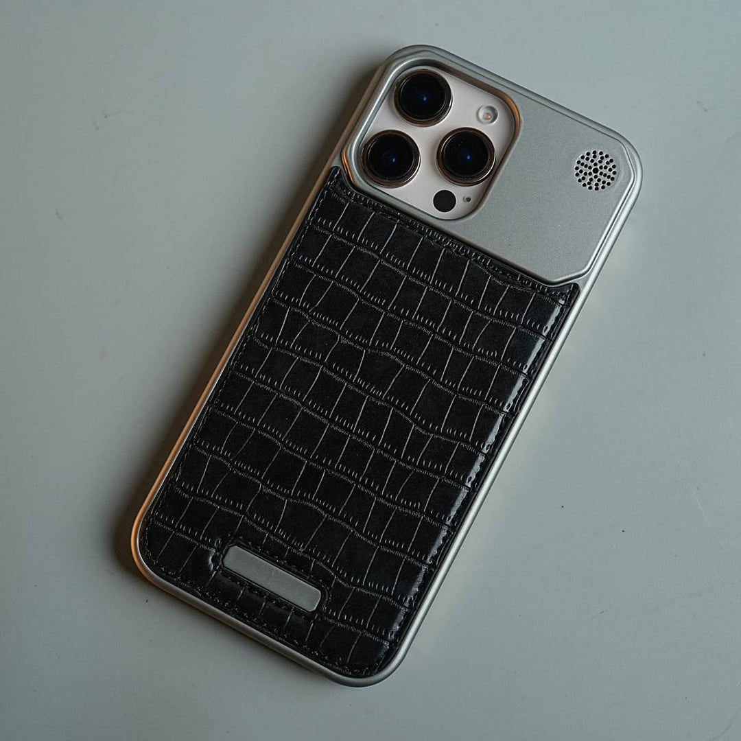 FRATO luxury Case iPhone Series Premium Crocodile Texture Stitched MagSafe Case