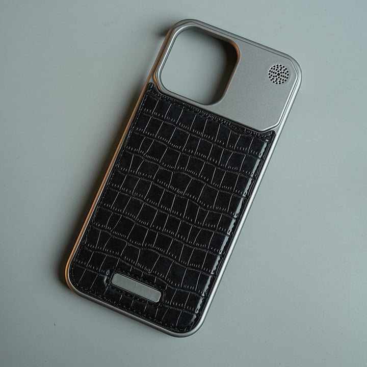 FRATO luxury Case iPhone Series Premium Crocodile Texture Stitched MagSafe Case