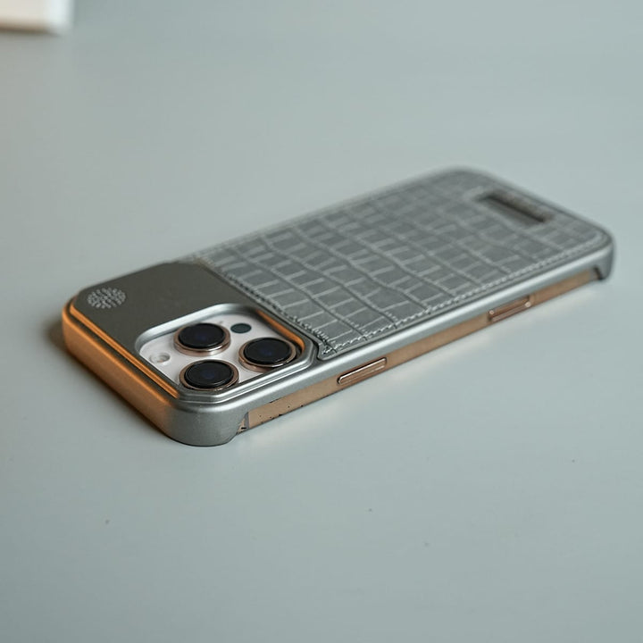 FRATO luxury Case iPhone Series Premium Crocodile Texture Stitched MagSafe Case