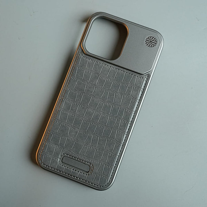 FRATO luxury Case iPhone Series Premium Crocodile Texture Stitched MagSafe Case