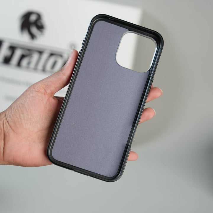 FRATO luxury Case iPhone Series Premium Glass Back MagSafe Case with Aluminium Side Bumper