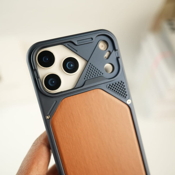 FRATO luxury Case iPhone Series Premium Wood Texture PVC MagSafe Protective Case