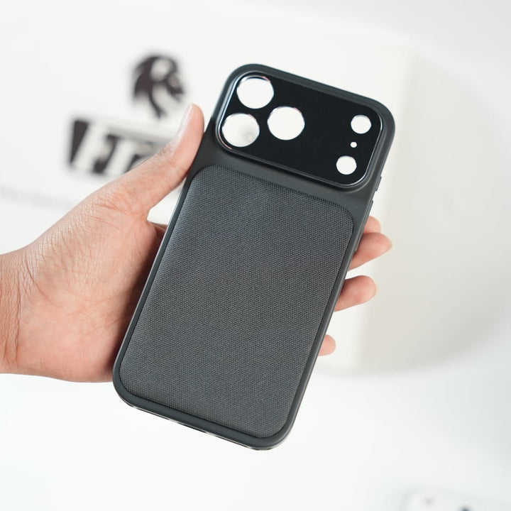 FRATO luxury Case iPhone Series PU Leather Texture Case | Silicone Frame &amp; Metal Camera Guard