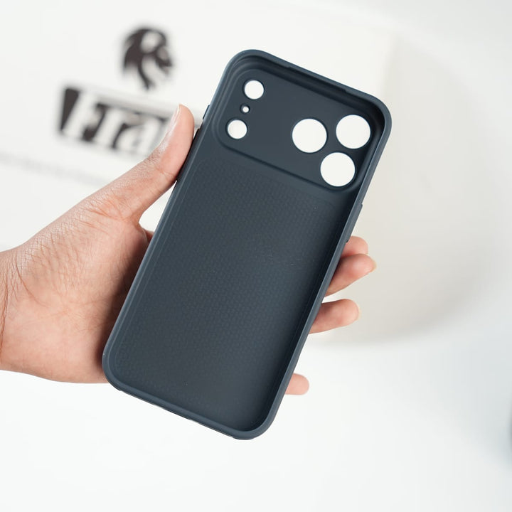 FRATO luxury Case iPhone Series PU Leather Texture Case | Silicone Frame &amp; Metal Camera Guard
