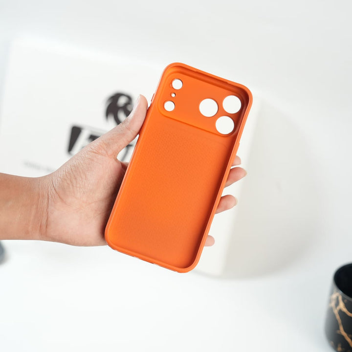 FRATO luxury Case iPhone Series PU Leather Texture Case | Silicone Frame &amp; Metal Camera Guard