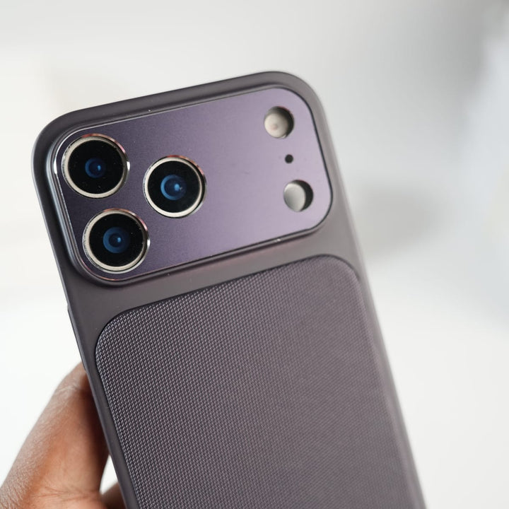 FRATO luxury Case iPhone Series PU Leather Texture Case | Silicone Frame &amp; Metal Camera Guard