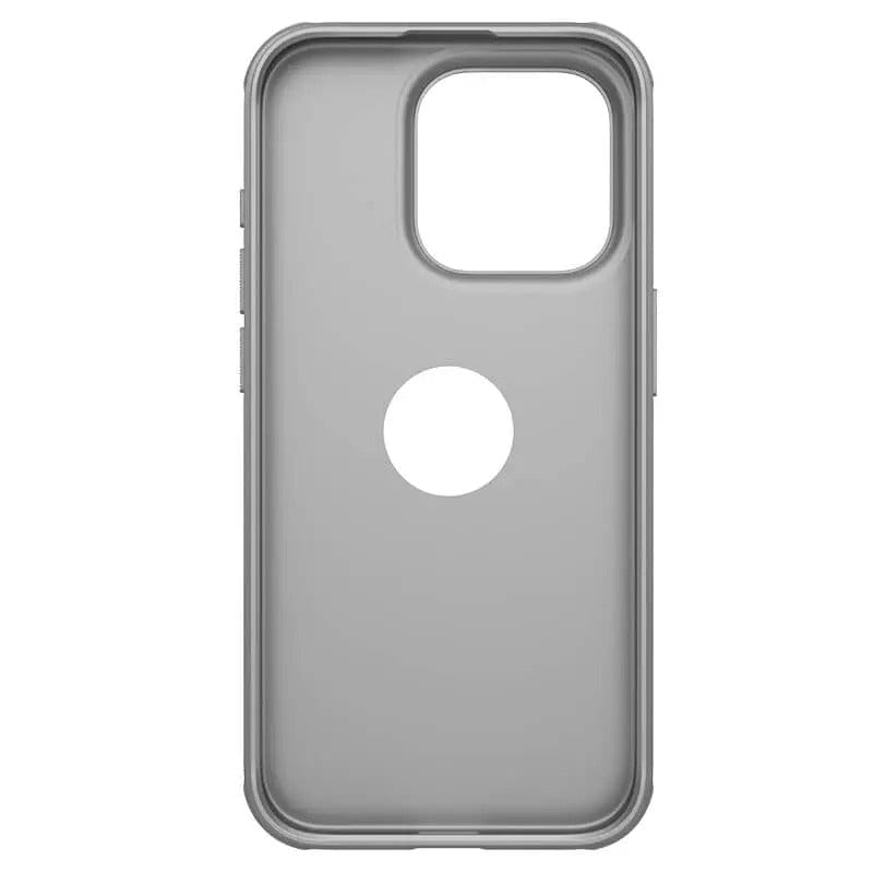 FRATO luxury Case Nillkin 15 Series Super Frosted Shield Pro Matte cover case for iPhone (With LOGO Cutout) -Grey