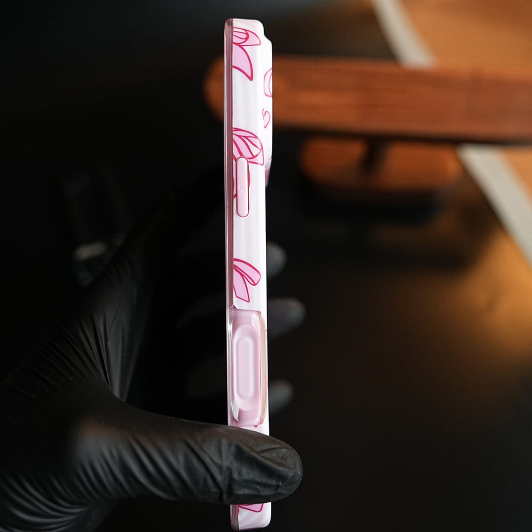 FRATO luxury Case Pink Ribbon Case for iPhone Series | Heart Designer Cover