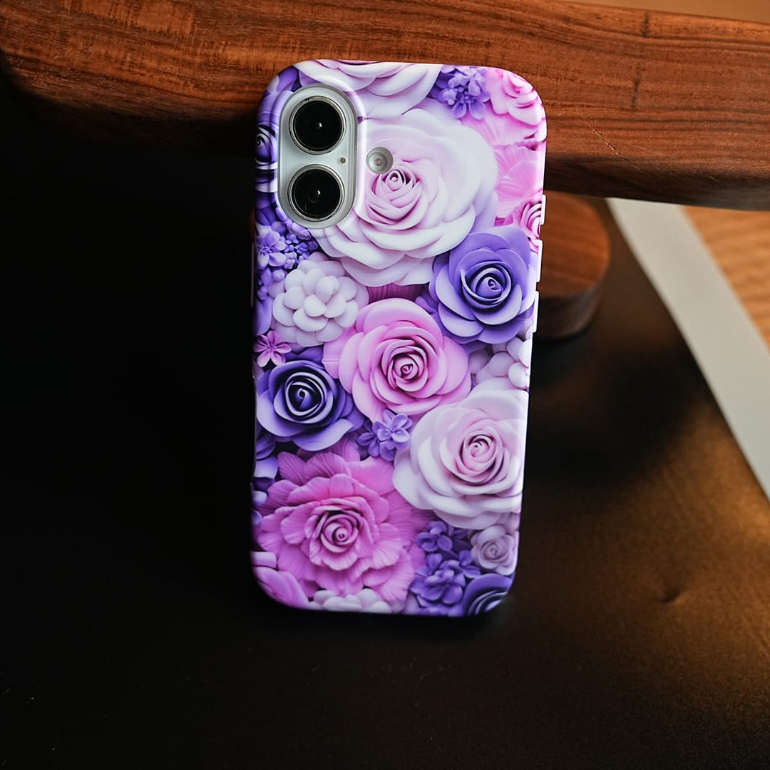 FRATO luxury Case Rose Garden Floral Case for iPhone Series | Floral Printed Case