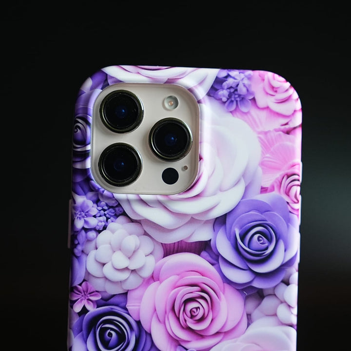 FRATO luxury Case Rose Garden Floral Case for iPhone Series | Floral Printed Case