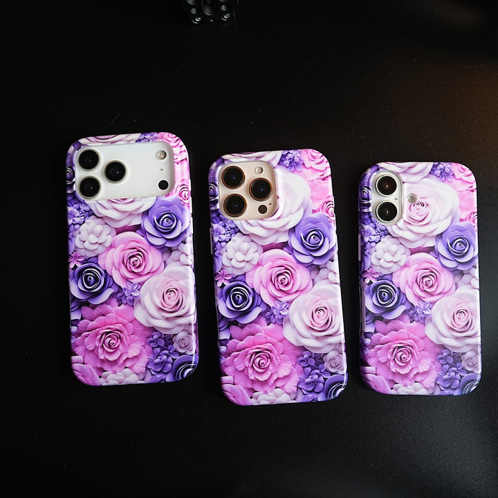 FRATO luxury Case Rose Garden Floral Case for iPhone Series | Floral Printed Case