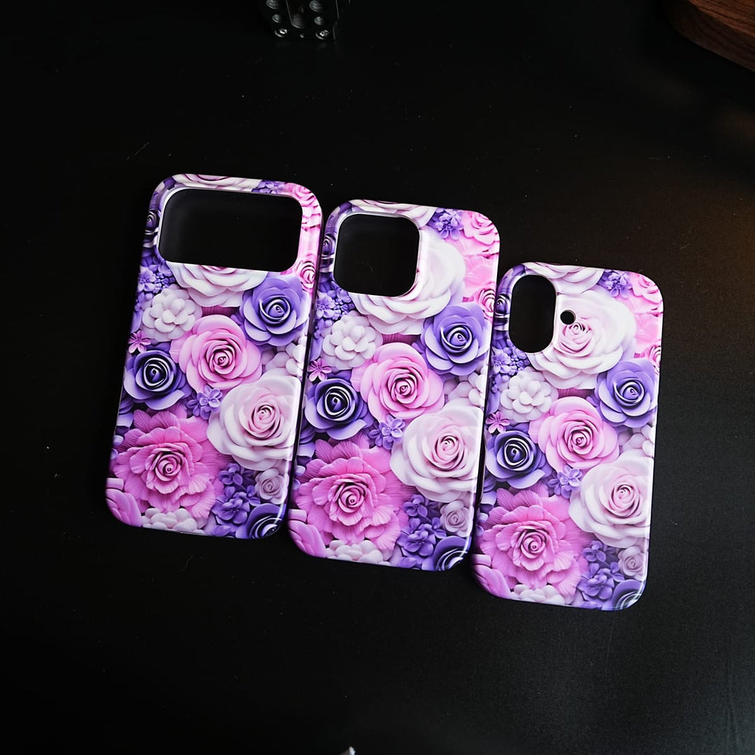 FRATO luxury Case Rose Garden Floral Case for iPhone Series | Floral Printed Case