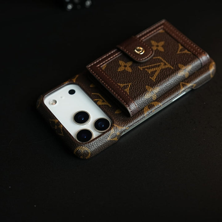 FRATO luxury Case Vintage Pattern Wallet Case for iPhone Series | Card Holder Cover