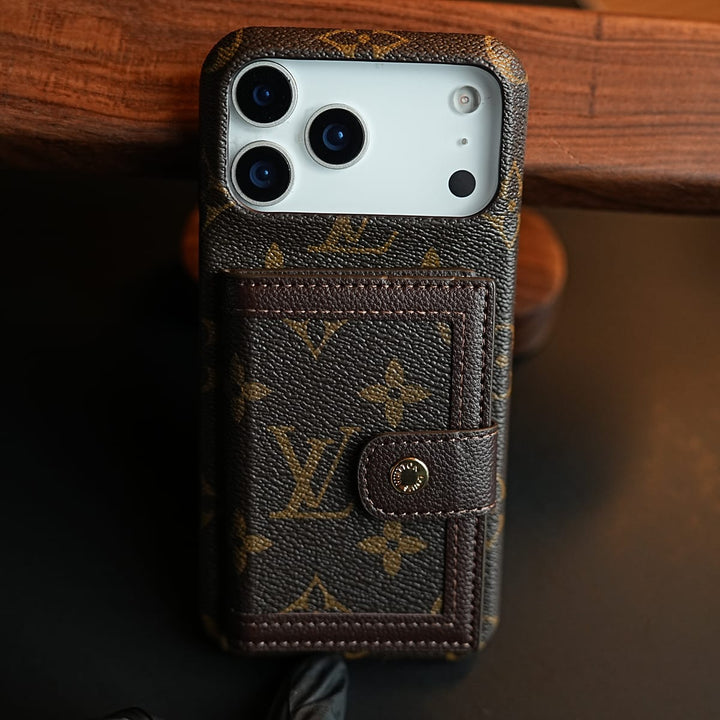 FRATO luxury Case Vintage Pattern Wallet Case for iPhone Series | Card Holder Cover