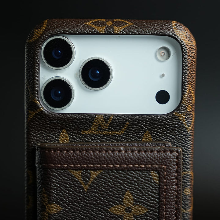 FRATO luxury Case Vintage Pattern Wallet Case for iPhone Series | Card Holder Cover