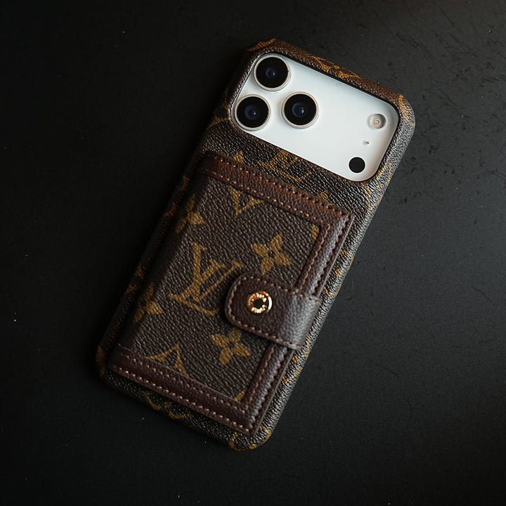 FRATO luxury Case Vintage Pattern Wallet Case for iPhone Series | Card Holder Cover