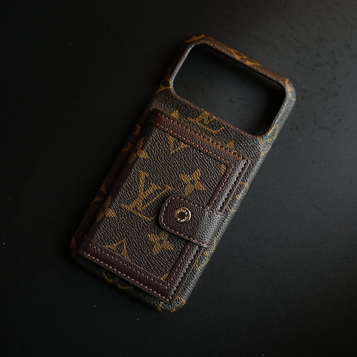 FRATO luxury Case Vintage Pattern Wallet Case for iPhone Series | Card Holder Cover
