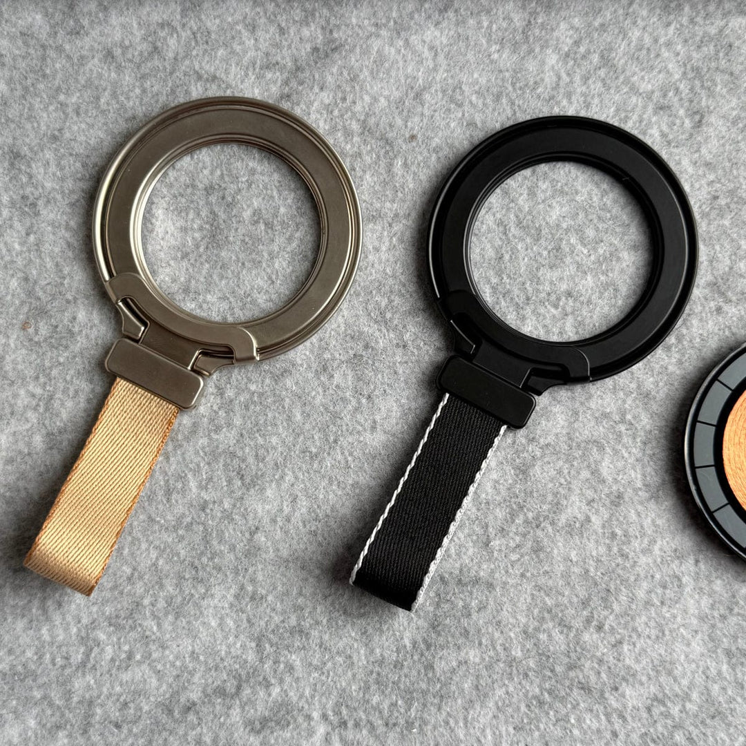 FRATO Mobile Stand Magnetic Foldable Finger Ring Hanging Rope Holder Rotatable Phone Stand