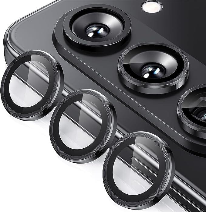 FRATO No Advertising Black Samsung Galaxy Z Fold 5 Camera Lens Kit Protector