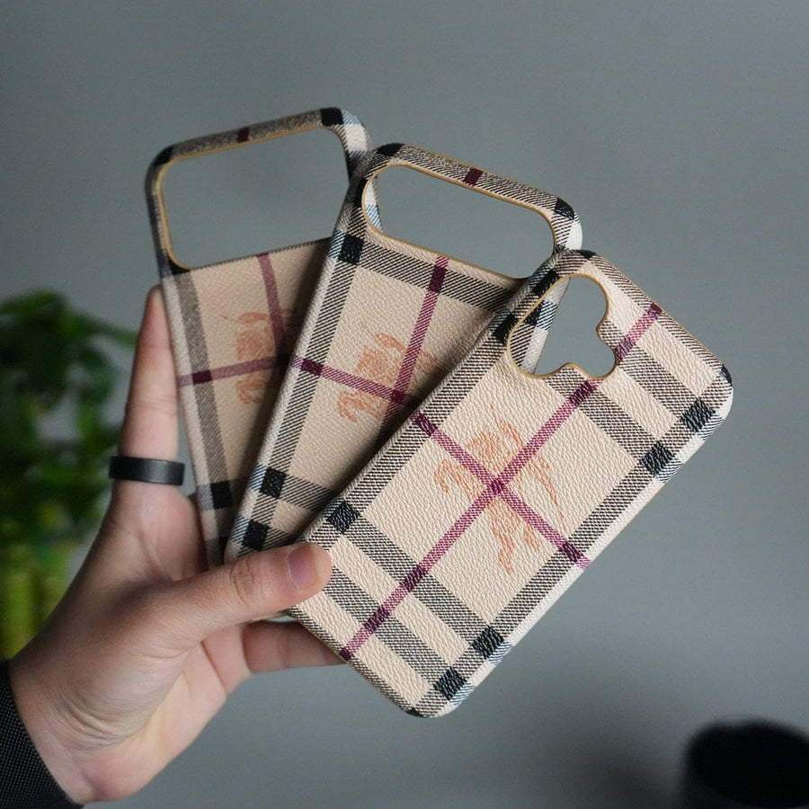 FRATO No Advertising iPhone 17 Series Luxury BRY PU Leather Case Cover