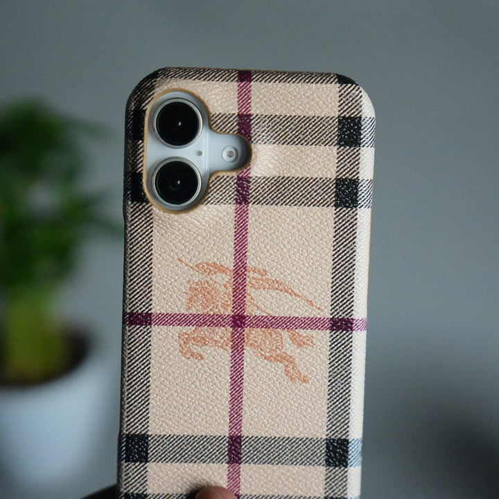 FRATO No Advertising iPhone 17 Series Luxury BRY PU Leather Case Cover