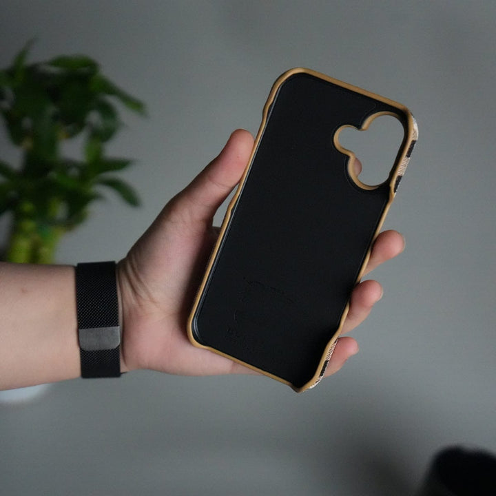 FRATO No Advertising iPhone 17 Series Luxury BRY PU Leather Case Cover