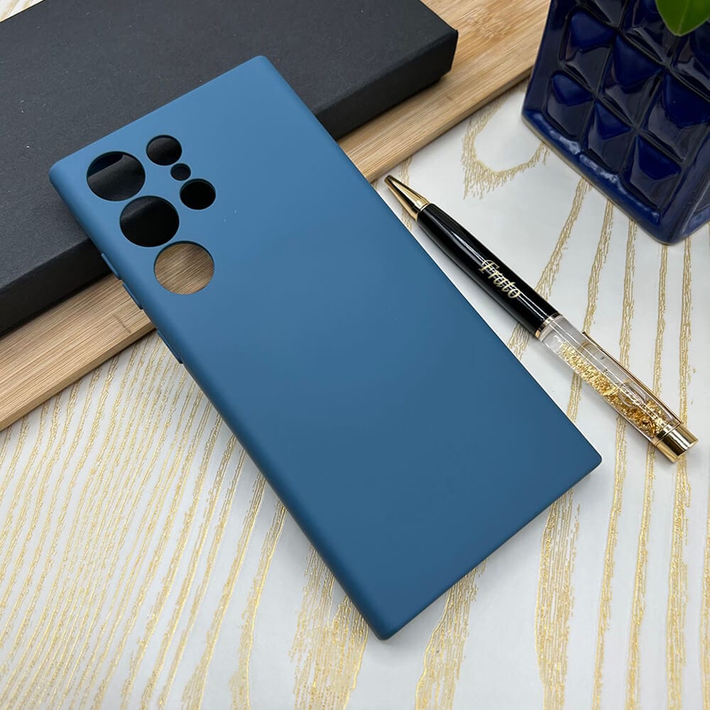 FRATO No Advertising Samsung S23 Ultra Soft Silicone Case Cover