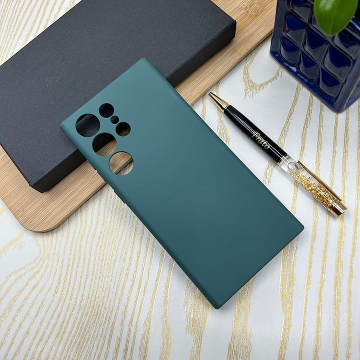 FRATO No Advertising Samsung S23 Ultra Soft Silicone Case Cover