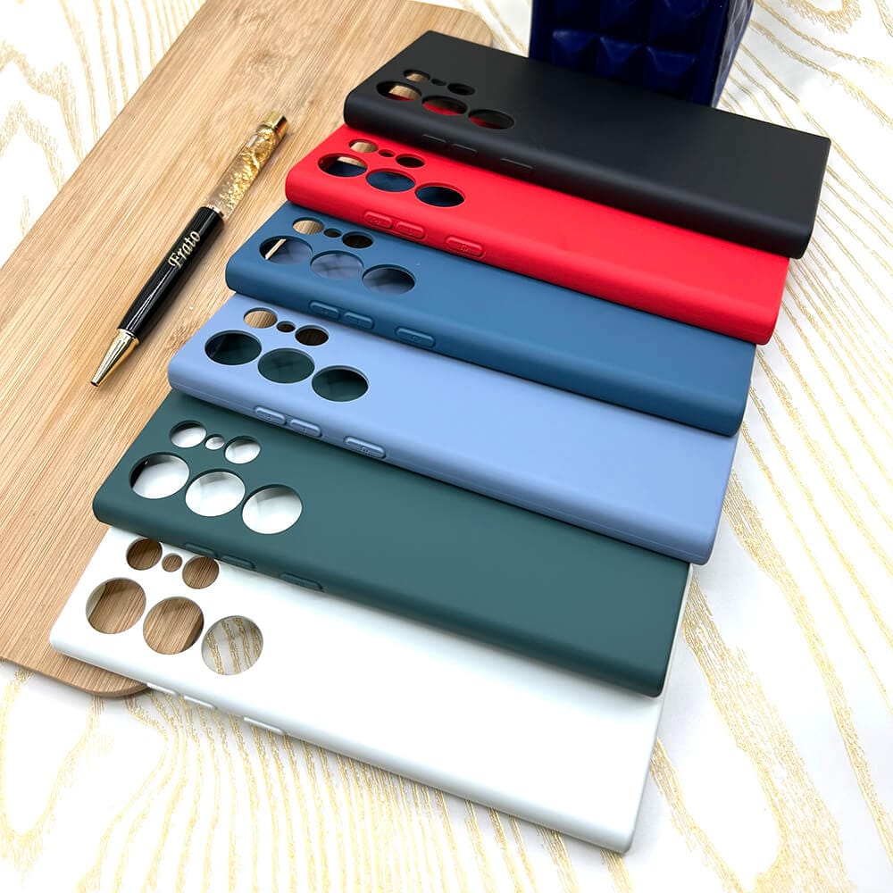 FRATO No Advertising Samsung S23 Ultra Soft Silicone Case Cover