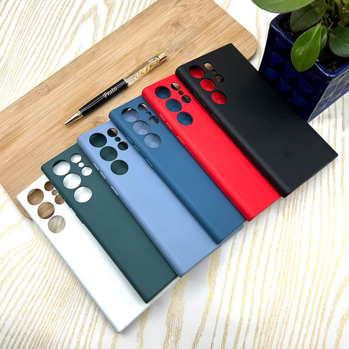FRATO No Advertising Samsung S23 Ultra Soft Silicone Case Cover