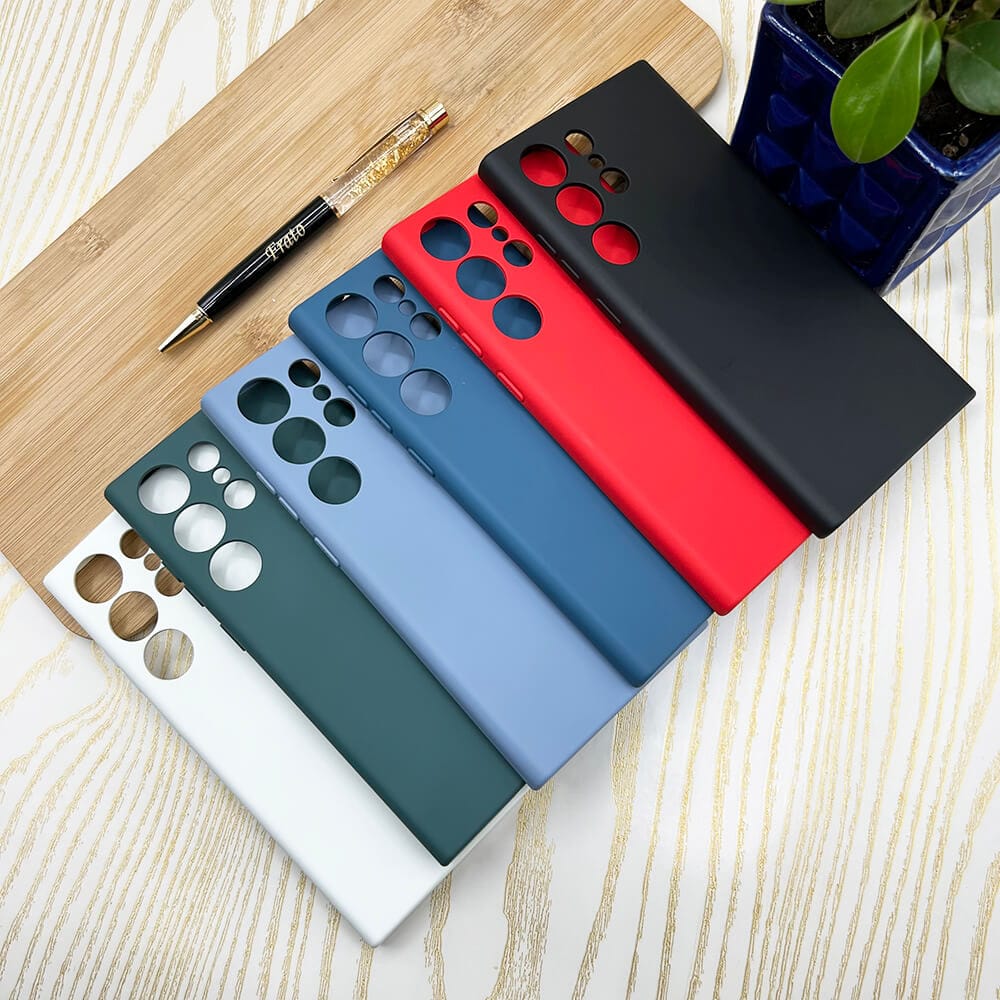 FRATO No Advertising Samsung S23 Ultra Soft Silicone Case Cover