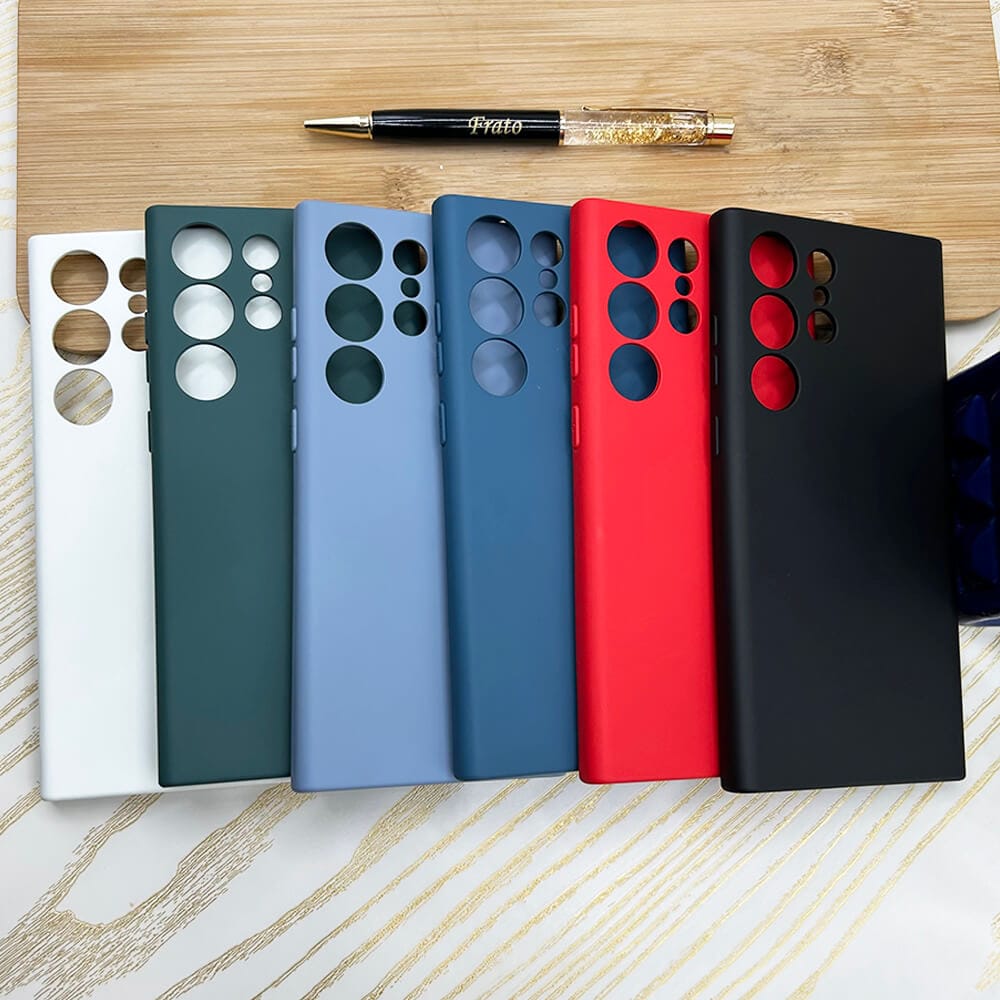 FRATO No Advertising Samsung S23 Ultra Soft Silicone Case Cover