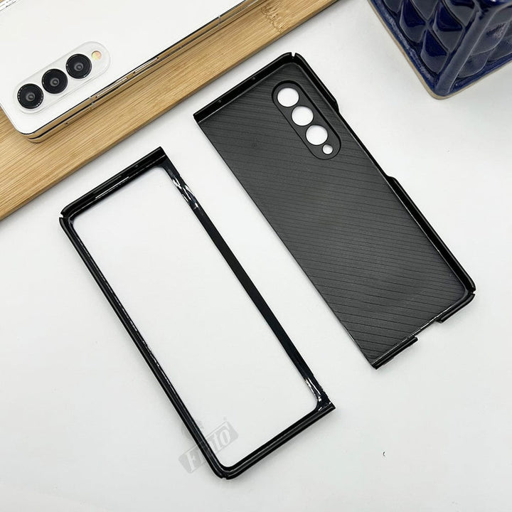 FRATO No Advertising Samsung Z Fold 4 BMW M Performance Sports Car Logo dual Shade Design Case Cover