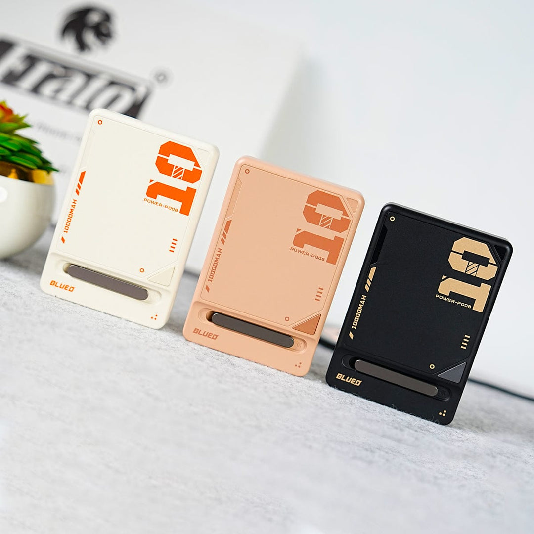 FRATO Powerbank 10,000mAh Wireless Magnetic Fast Charging Power Bank with Multi-Function Stand