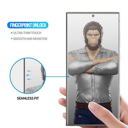 FRATO Samsung Case 3D UV Optical Tempered Glass For Samsung Galaxy S24 Ultra
