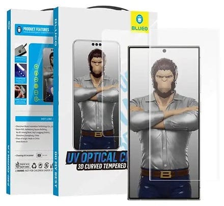 FRATO Samsung Case 3D UV Optical Tempered Glass For Samsung Galaxy S24 Ultra