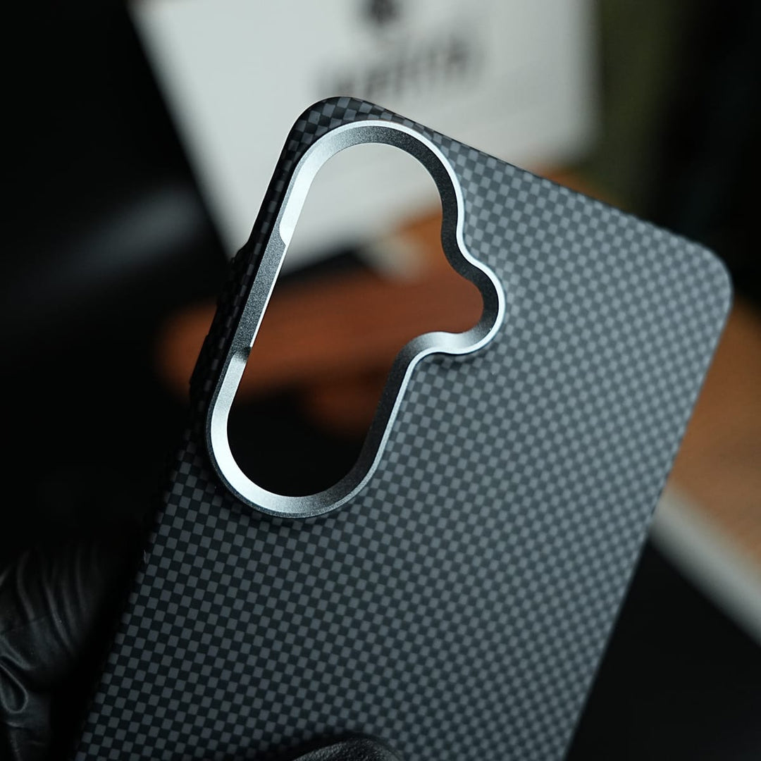 FRATO Samsung Case Carbon Fiber Texture Slim Case for Galaxy S Series | MagSafe Case