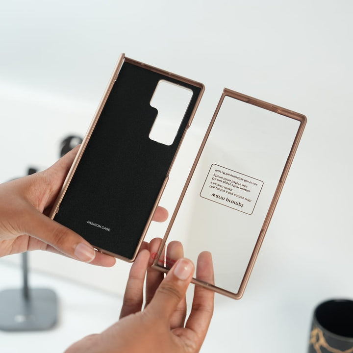 FRATO Samsung Case Galaxy Z Fold Series Premium Grip Strap Case with S Pen Holder &amp; Stand