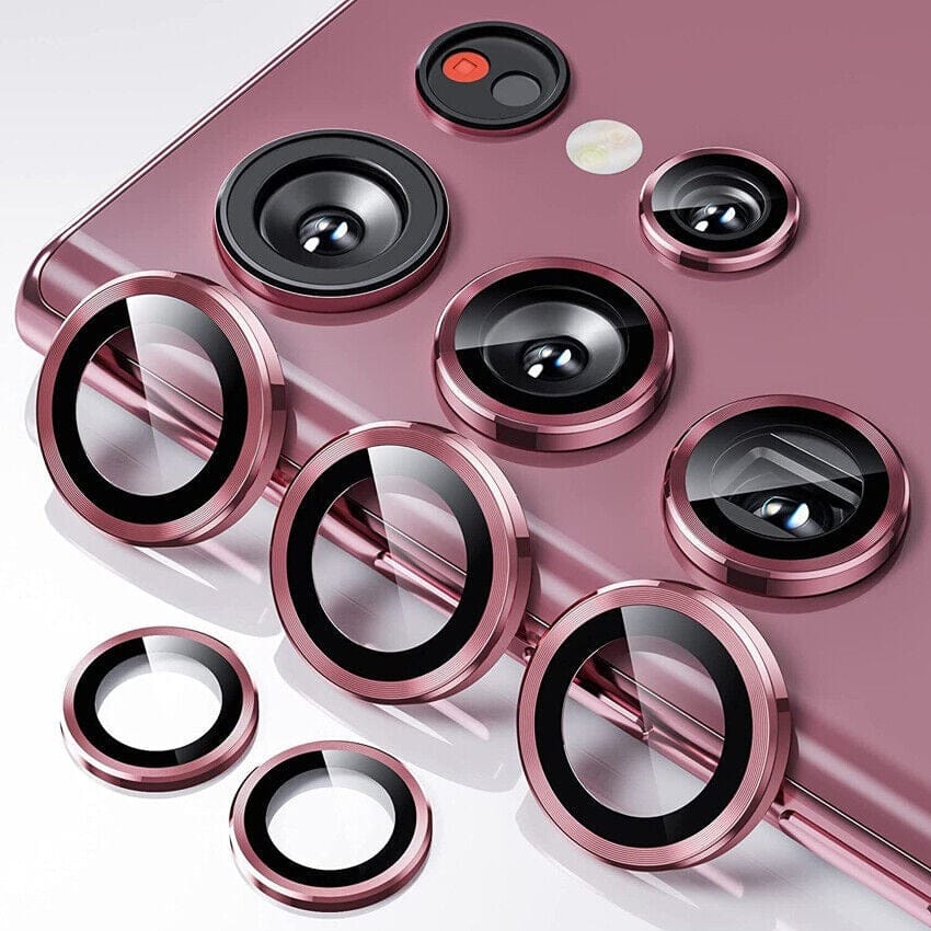 FRATO Samsung Case Marsala Samsung Galaxy S22 Ultra Camera Lens Kit Protector