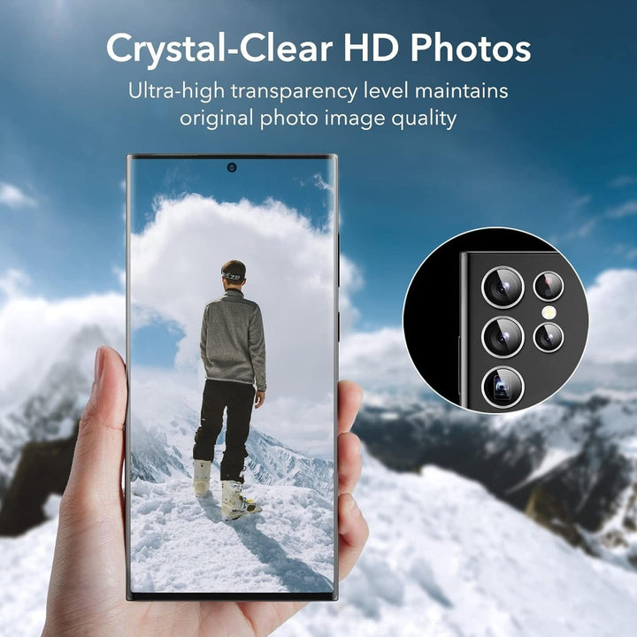 FRATO Samsung Case Samsung Galaxy S22 Ultra Camera Lens Kit Protector