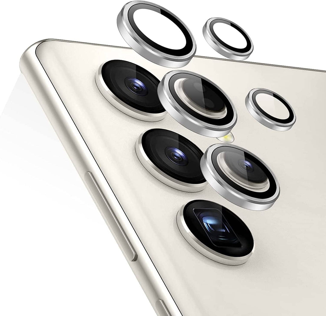 FRATO Samsung Case Sliver Samsung Galaxy S22 Ultra Camera Lens Kit Protector