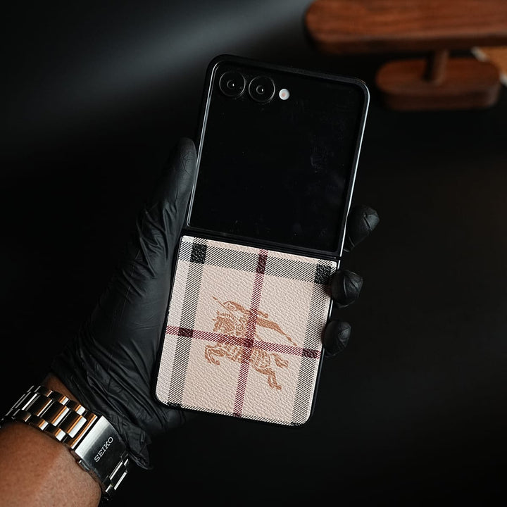 FRATO Samsung Galaxy Z Flip 8 Luxury BRY Design PU Leather Case For Samsung Galaxy Z Flip 8