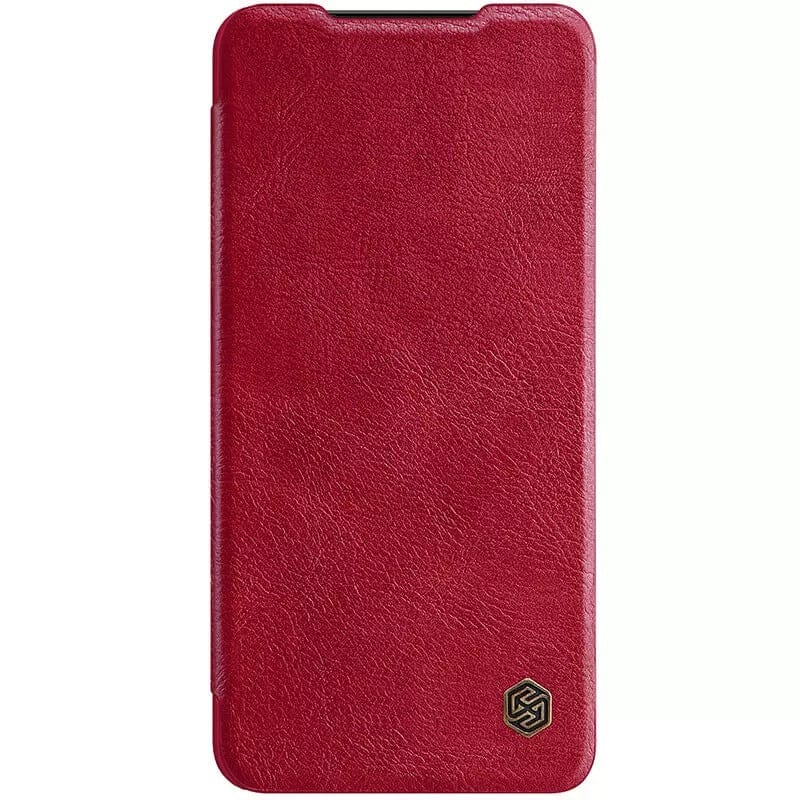 FRATO Samsung S22U Samsung Galaxy S22 Ultra Camera Protection QIN Leather Flip Case Red
