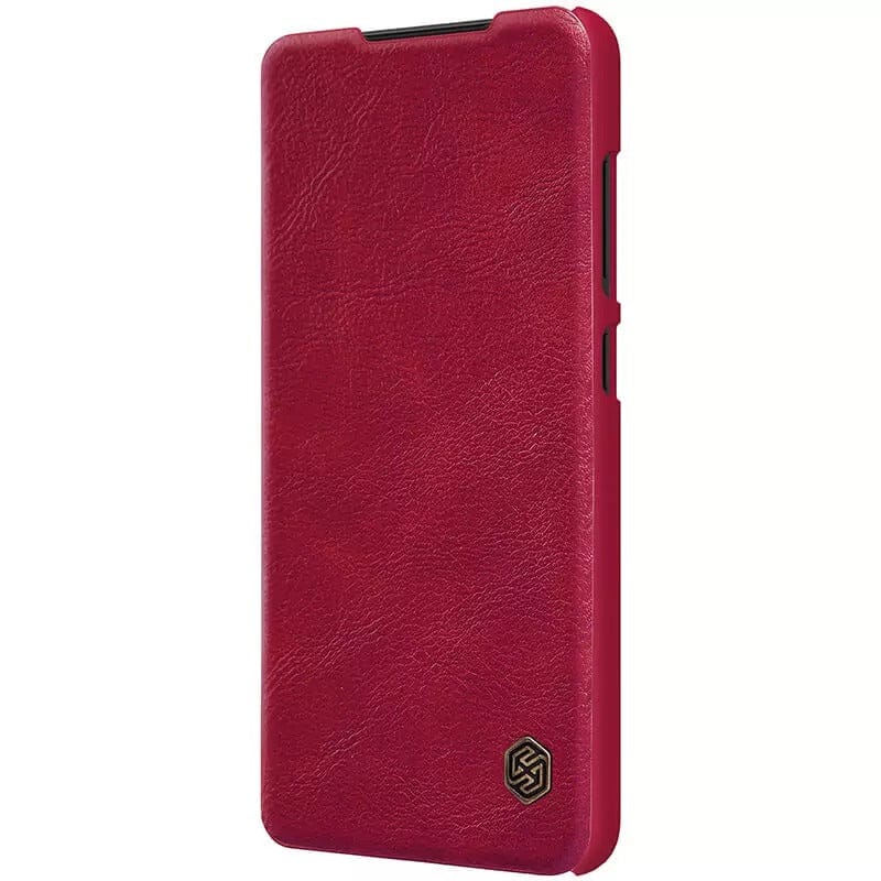 FRATO Samsung S22U Samsung Galaxy S22 Ultra Camera Protection QIN Leather Flip Case Red