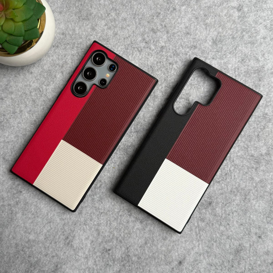 FRATO Samsung S23U Galaxy S23 Ultra Classic Three Colors Shade Case Cover