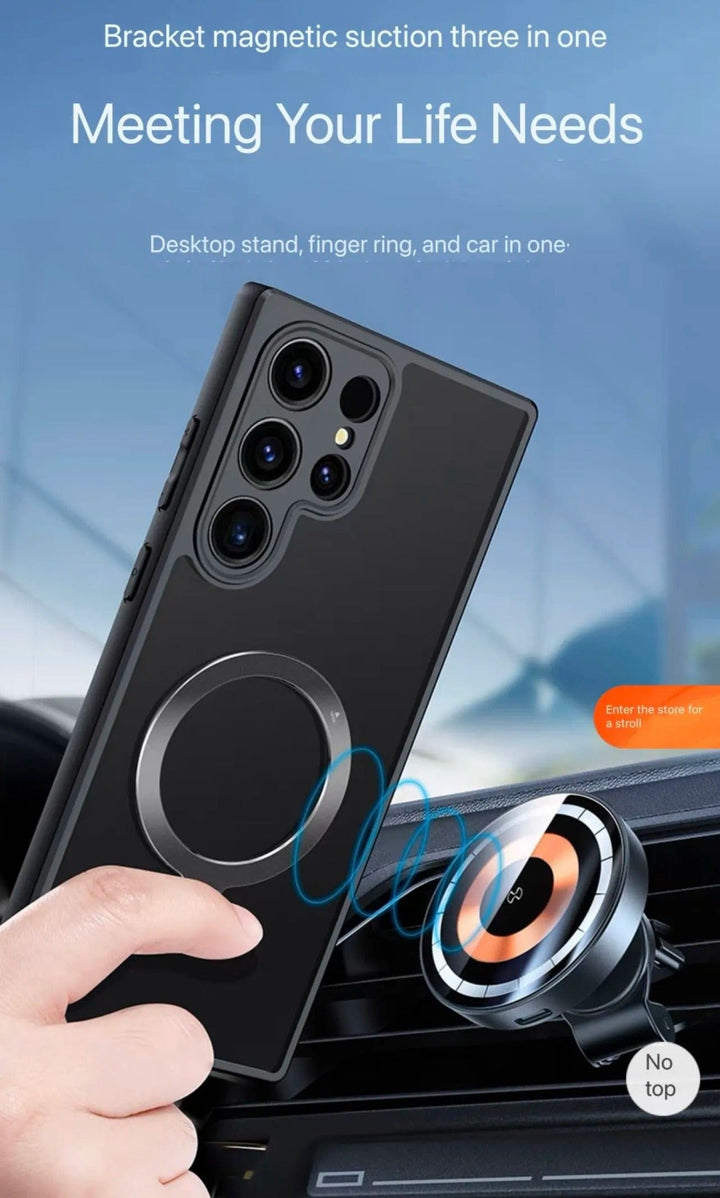 FRATO Samsung S23U Samsung Galaxy S23 Ultra Beetle Magnetic case With Holder