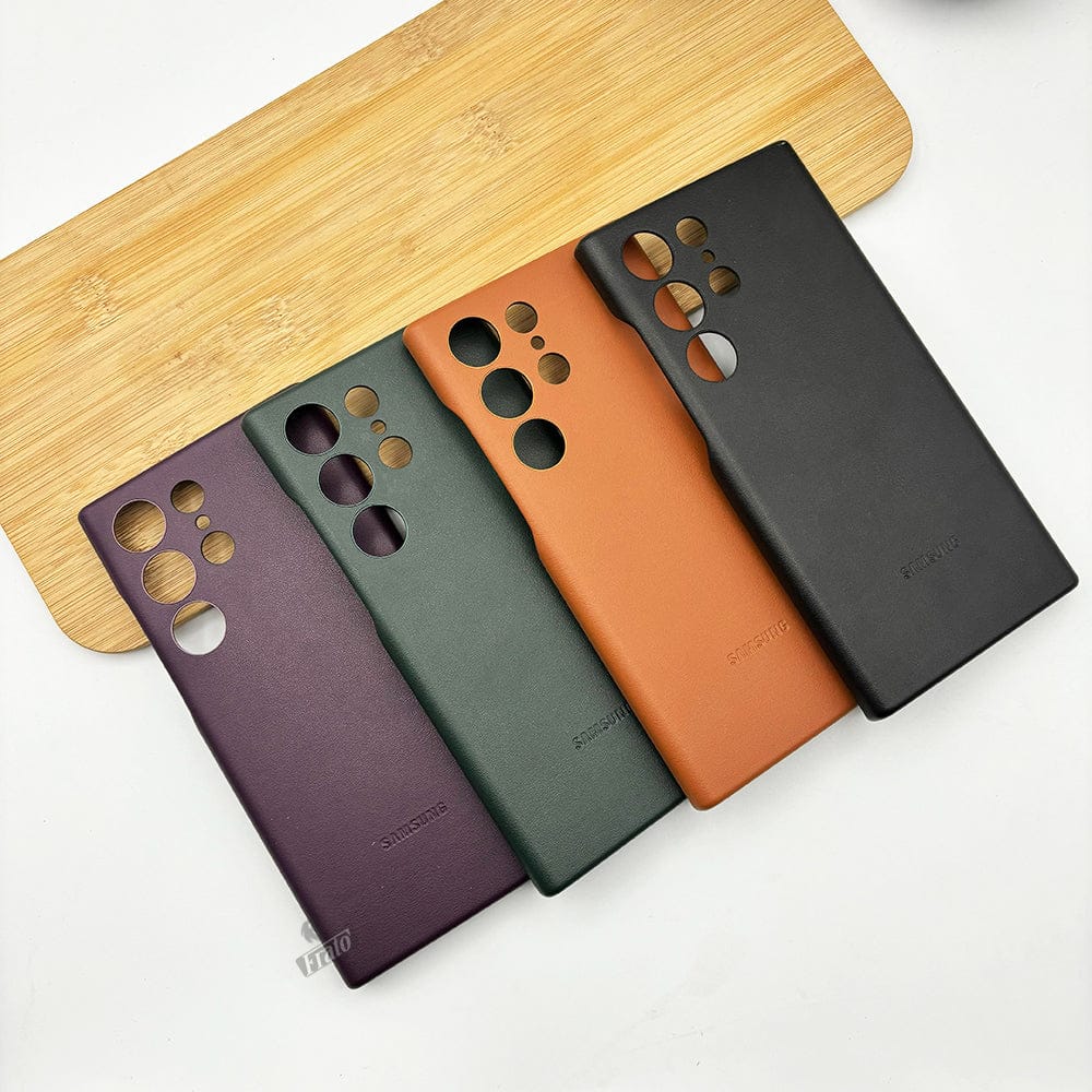 FRATO Samsung S23U Samsung Galaxy S23 Ultra Matte PU Leather Case Cover