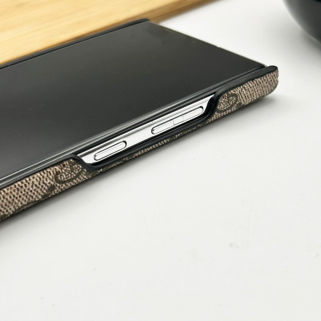 FRATO Samsung S23U Samsung Galaxy S23 Ultra Premium Luxury GG Brand Leather Case Cover